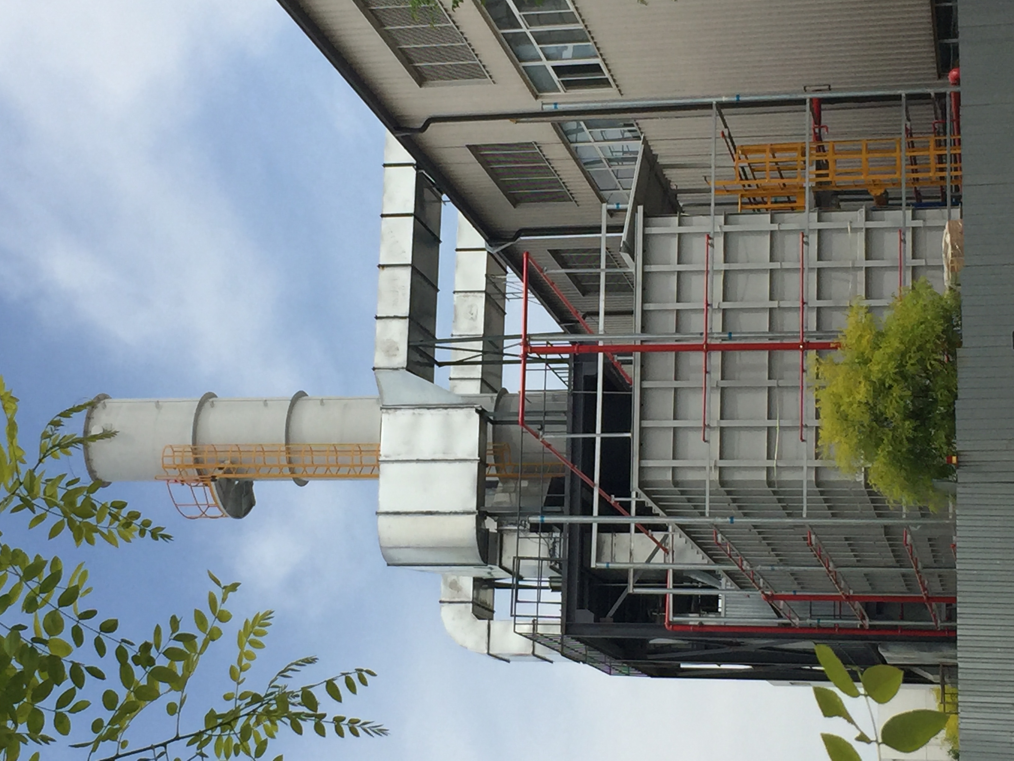 天津某电子公司-140000m3/h-浓缩转轮-RTO设备